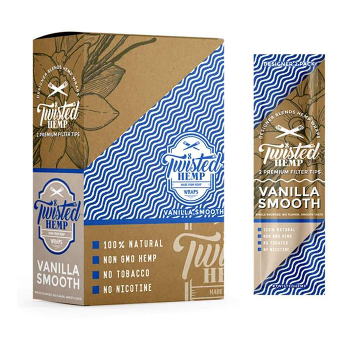 Twisted Hemp Wraps - Headshop.com