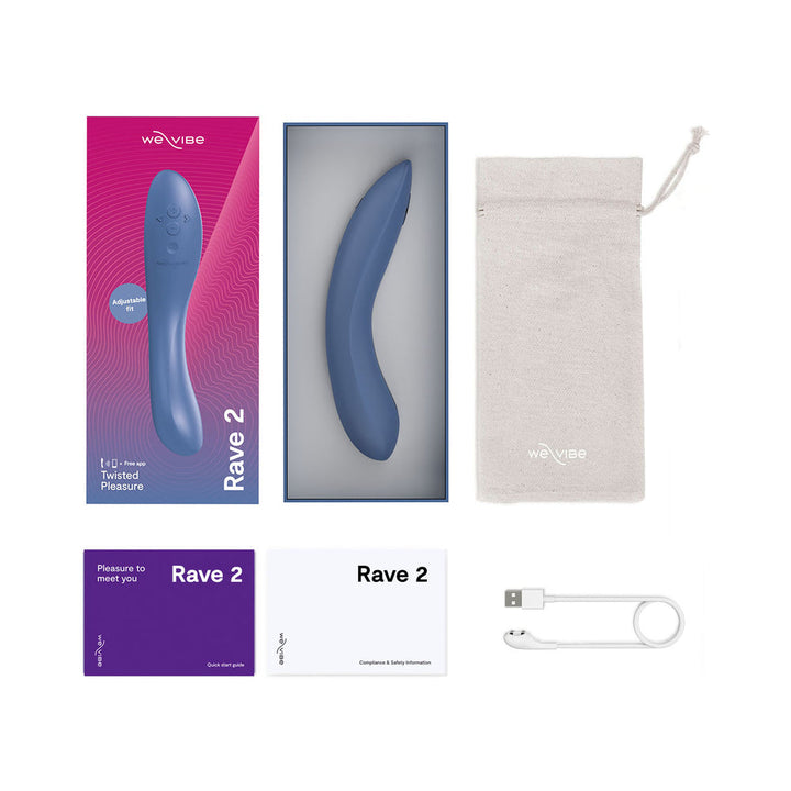We-Vibe Rave 2 G-Spot Blue - Headshop.com