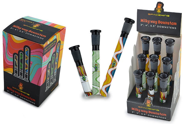 Space King Milky Way Downstems (3 sizes / 9 pcs) - Headshop.com