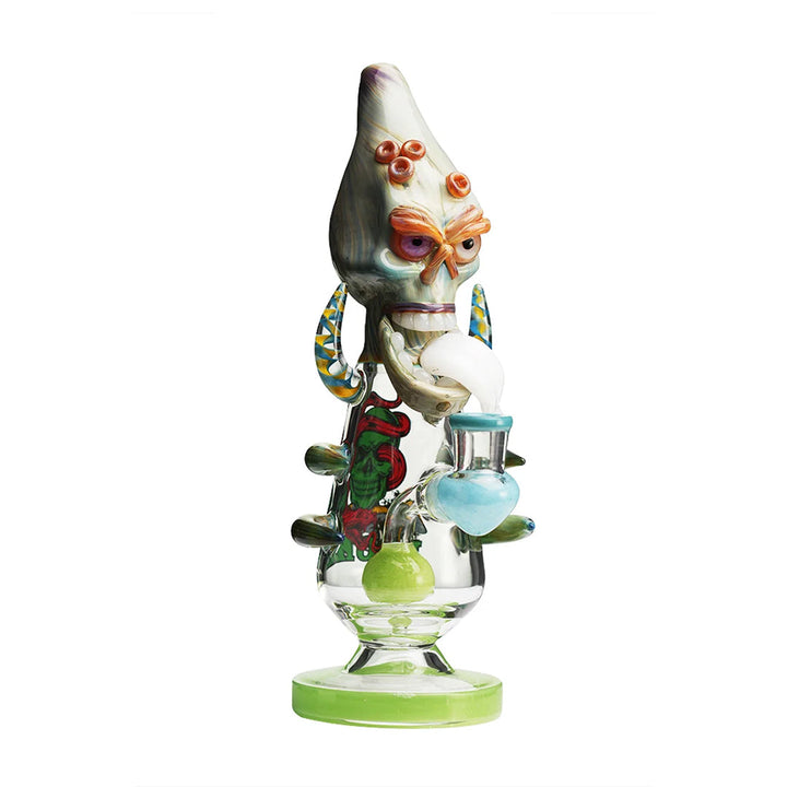 Lookah Glass 11" Cool Skull Bone Water Pipe - Headshop.com