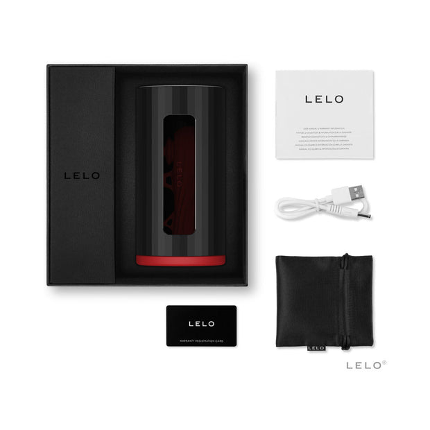 LELO F1S V2 Masturbator Black/Red - Headshop.com