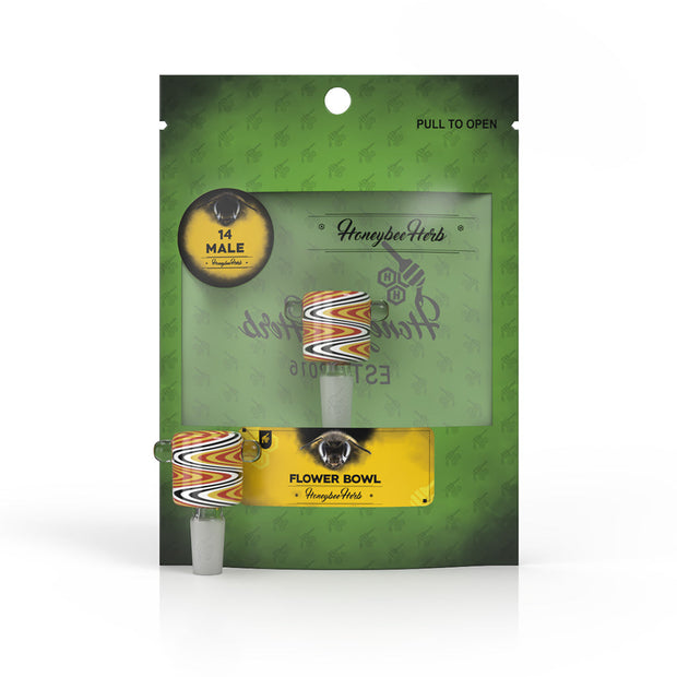 GLASS FLOWER BOWL (FB-9) - Headshop.com