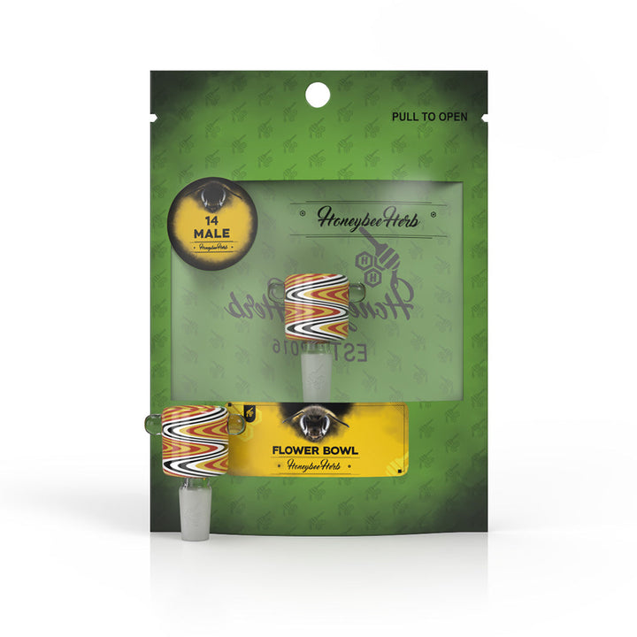 GLASS FLOWER BOWL (FB-9) - Headshop.com