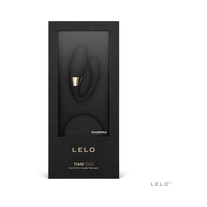 LELO TIANI DUO Rechargeable Dual Stimulation Couples Vibrator With Remote Black - Headshop.com