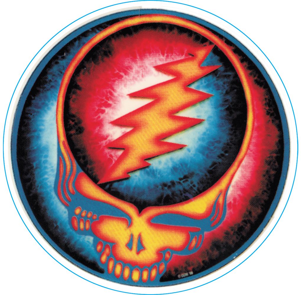 Grateful Dead Starburst Sticker - 4" x 4" - Headshop.com