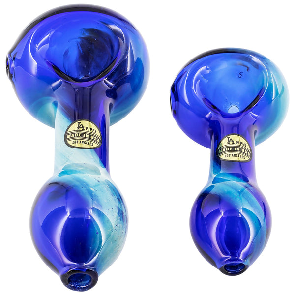 LA Pipes "Galaxy" Fumed Spoon Pipe LA Pipes "Galaxy" Fumed Spoon Pipe
