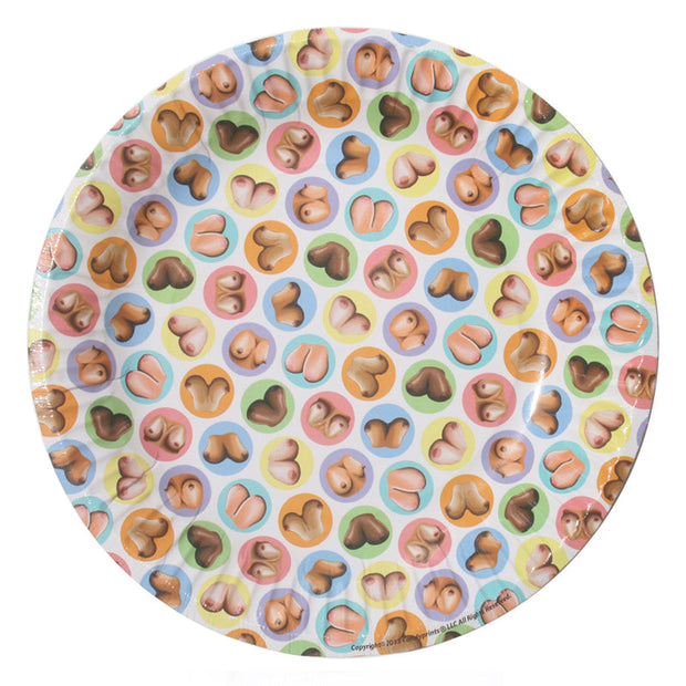 Candyprints Dirty Dishes: Boob Plates - Headshop.com