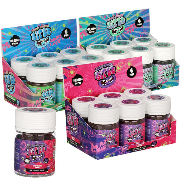 Double Stacked THC Bitez | 20000mg | 10pc | 6pk Display Double Stacked THC Bitez | 20000mg | 10pc | 6pk Display