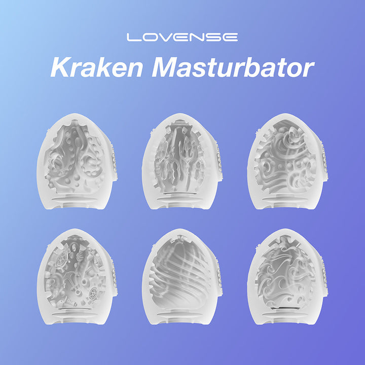 Lovense Kraken 6 Pack Masturbator Eggs - Headshop.com