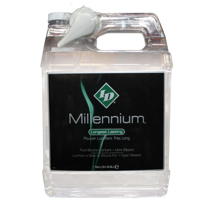 ID Millennium Gallon 128oz Pump Silicone Lubricant - Headshop.com