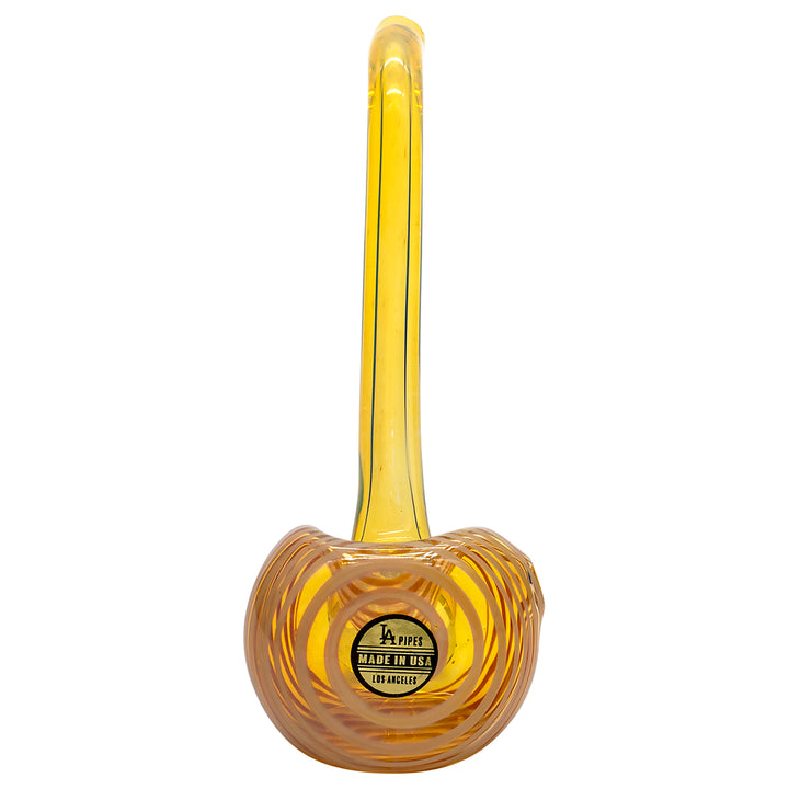 LA Pipes "Flaco" Skinny Glass Sherlock Pipe - Headshop.com
