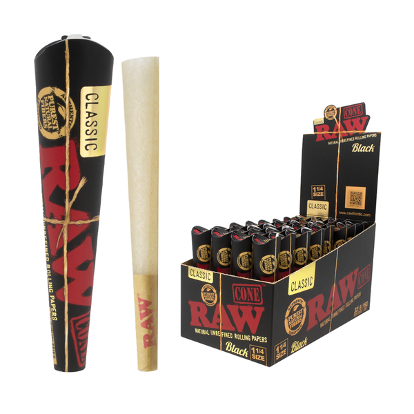 RAW Black Classic Cones RAW Black Classic Cones