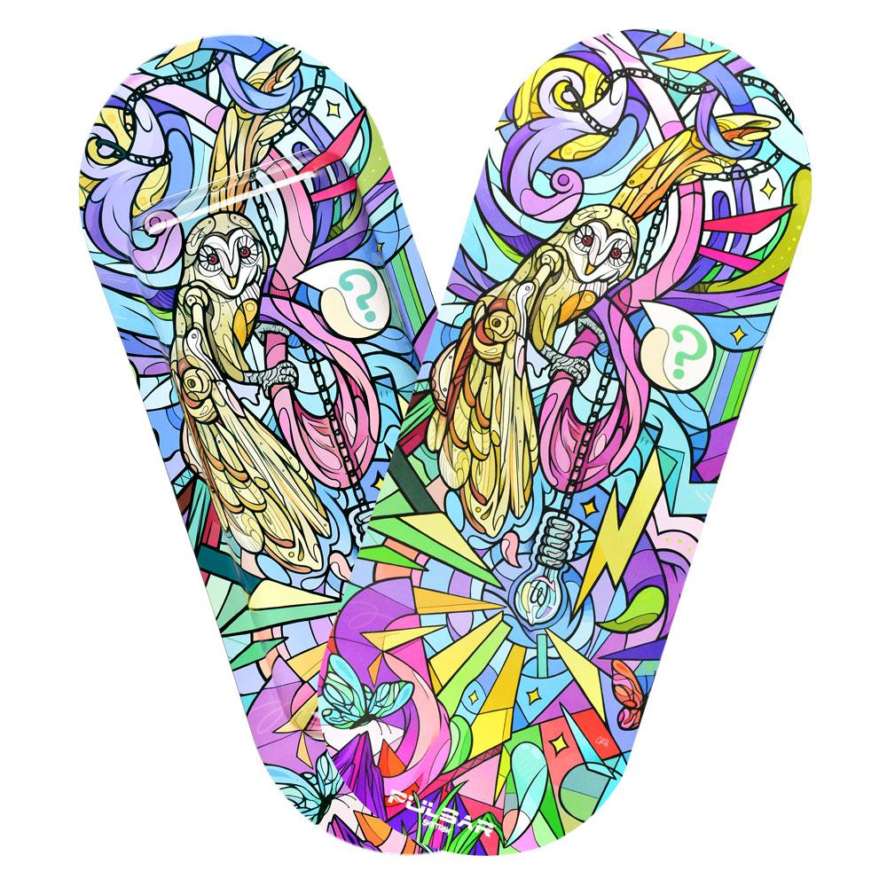 Pulsar SK8Tray Magnetic Tray Lid | Courtney Hannen Mechanical Owl - Headshop.com