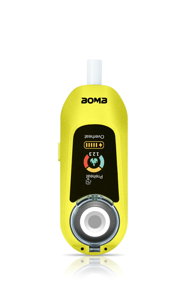 Bomb × VapX Magic Bean Mobile Vaporizer - Liquid Lemon Bomb × VapX Magic Bean Mobile Vaporizer - Liquid Lemon