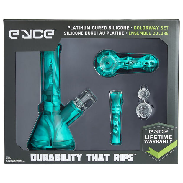 Eyce Colorway Silicone Herb Pipes Box Set | 5pc - Headshop.com