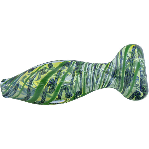 LA Pipes "Flat Belly" Inside-Out Chillum - Headshop.com