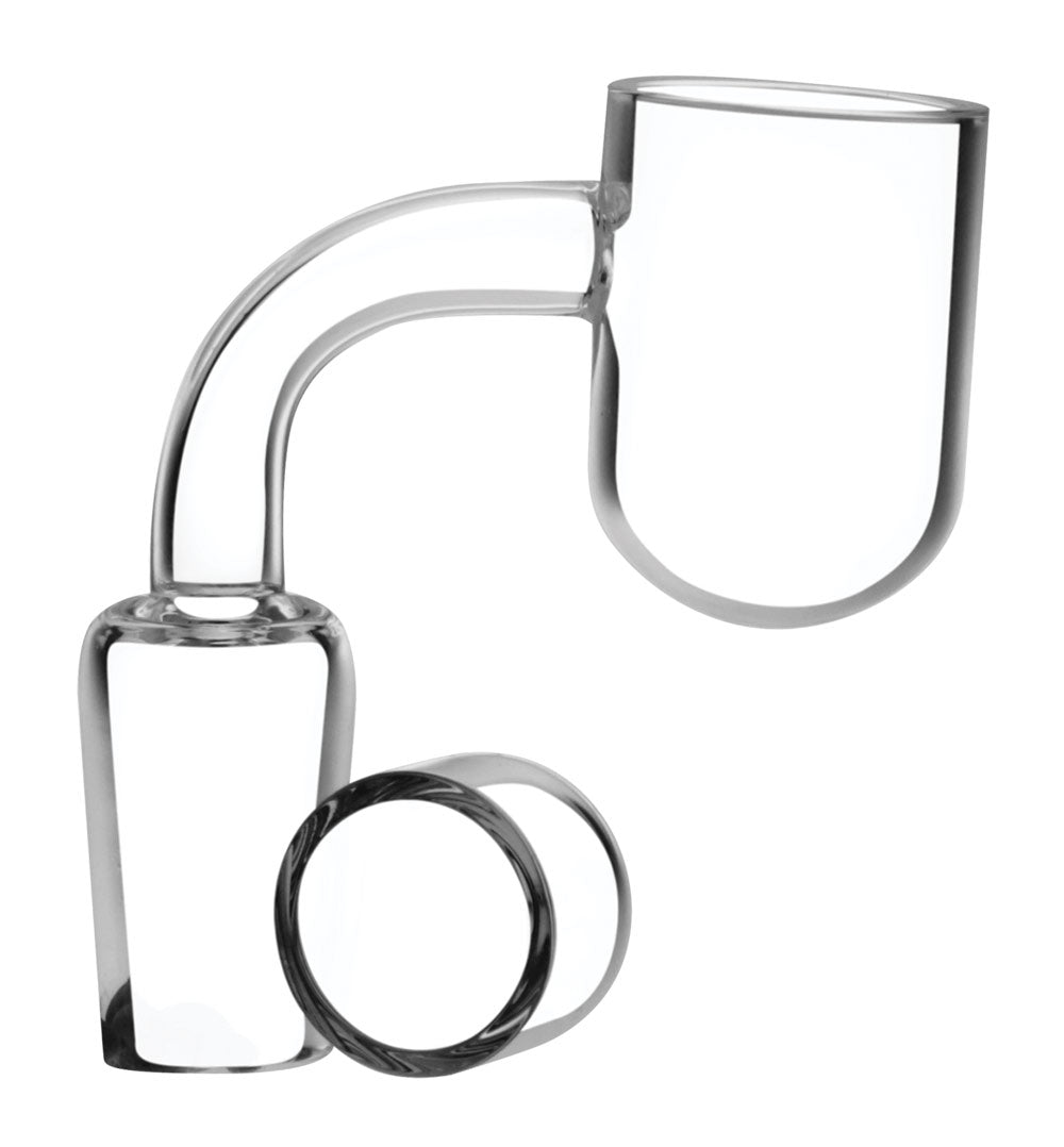 Rounded Bucket Banger w/ Quartz Insert - Headshop.com
