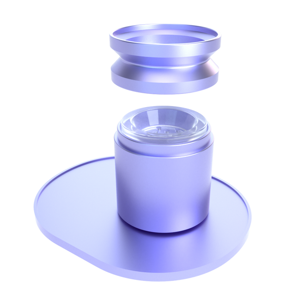 Khalifa x Stündenglass Gravity Infuser - Violet Sky / Mints - Headshop.com