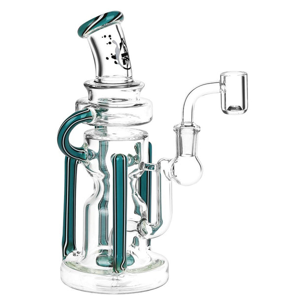 Pulsar Wig Wag Space Station Recycler Glass Dab Rig | 8.5" | 14mm F - Headshop.com