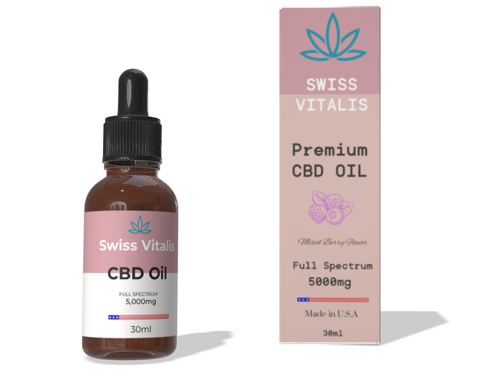 Swiss Vitalis CBD Full Spectrum 5000mg - Headshop.com