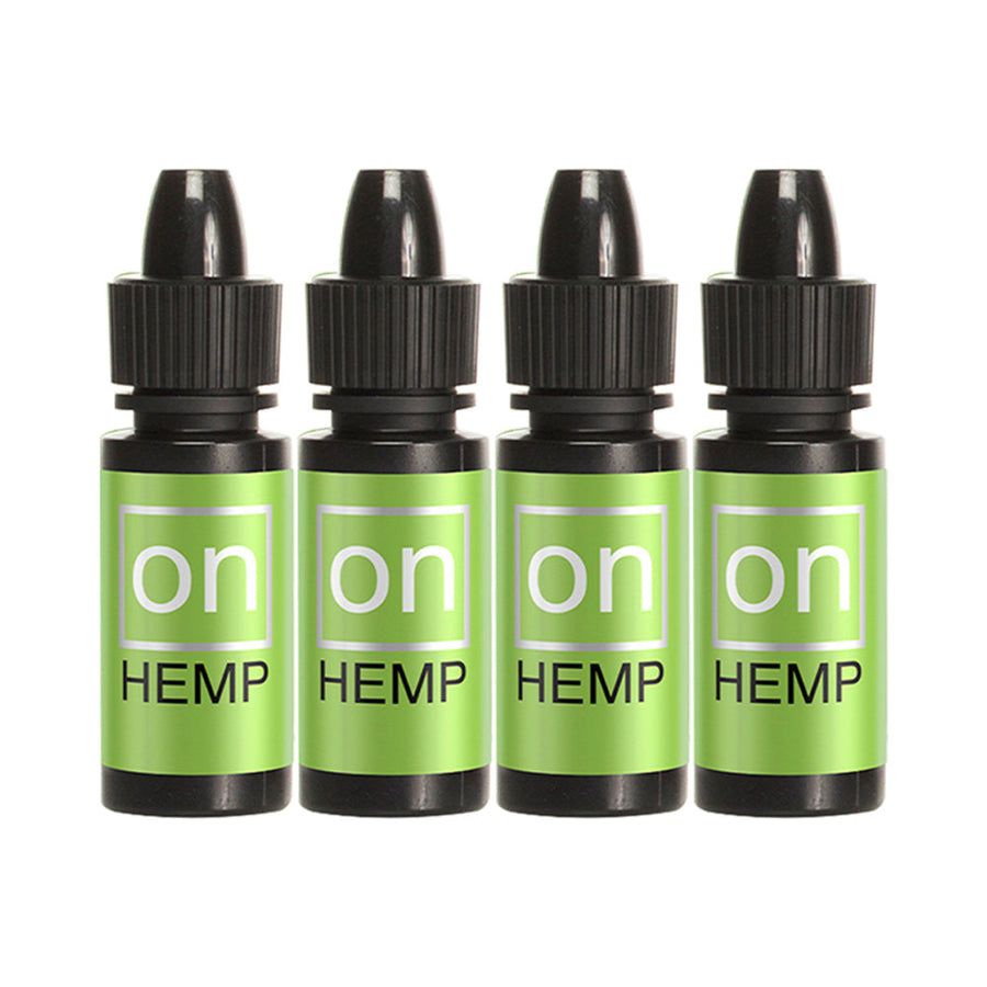Sensuva ON Hemp Arousal Oil 4-Pack 5 ml Large Boxes - Headshop.com