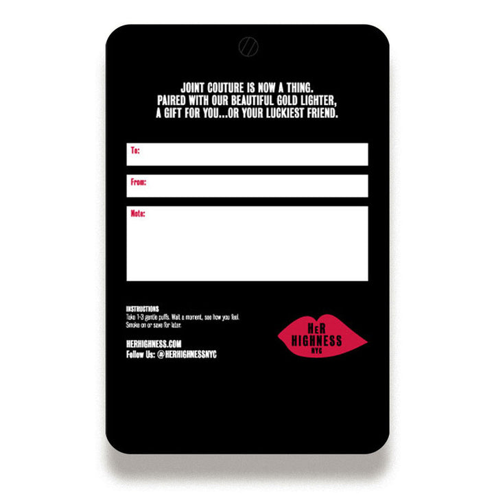 Lit for a Queen Pre Roll + Lighter - Headshop.com