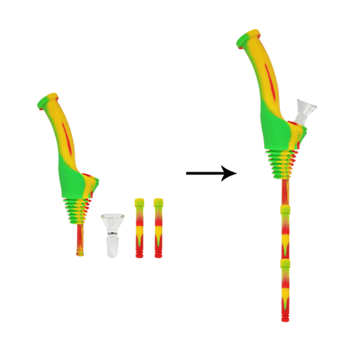 Waxmaid 8″ Universal Traveler Water Bottle Pipe - Headshop.com