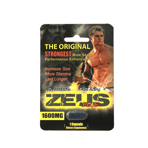 Zeus Plus Male Supplement 1-Pack Pill Zeus Plus Male Supplement 1-Pack Pill