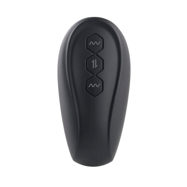 Evolved Thrust In Me Thrusting Vibrating 9.25 in. Dildo Dark - Headshop.com