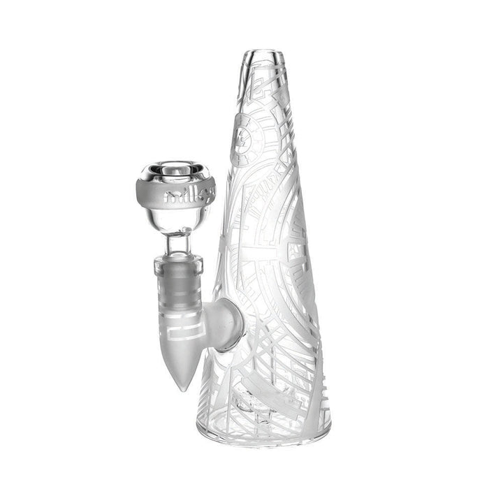 Milkyway Glass Nuclear Cone Water Pipe - 7"/14mm F - Headshop.com