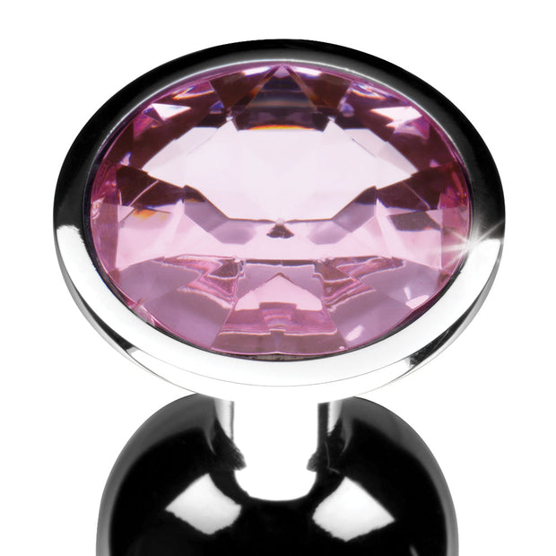 Booty Sparks Pink Gem Anal Plug Small - Headshop.com