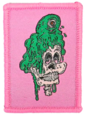 Vincent Gordon Melty Skelty Patch - Headshop.com