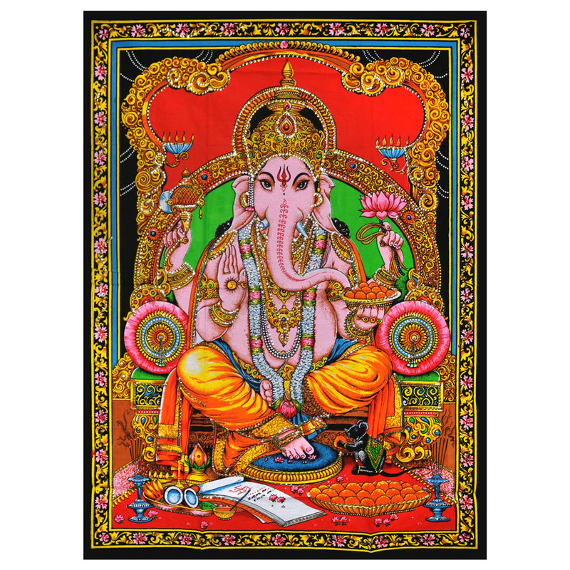 Ganesh Tapestry - 30"x40" / Multicolor - Headshop.com