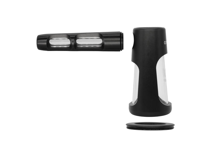 ONGROK Portable Glass Aluminum Bubbler Pipe - Headshop.com