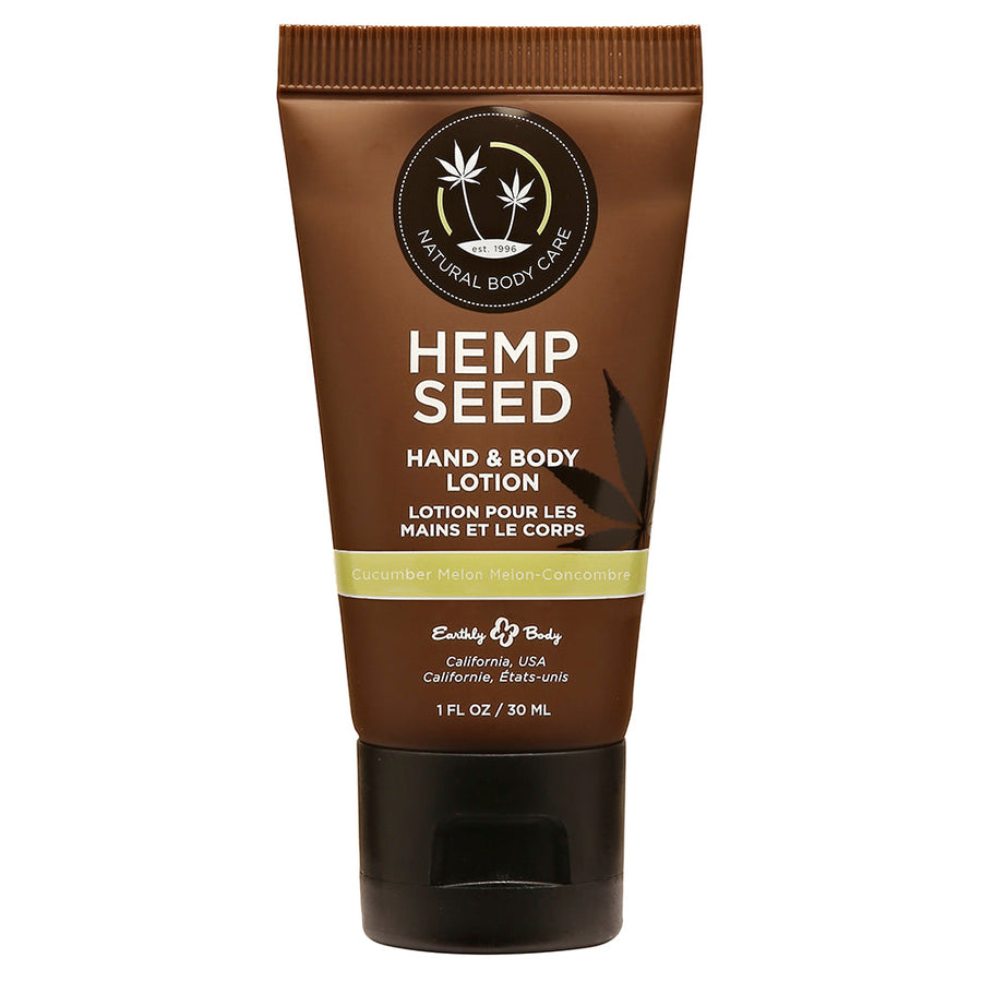 Earthly Body Hand & Body Velvet Lotion Cucumber Melon 1oz - Headshop.com
