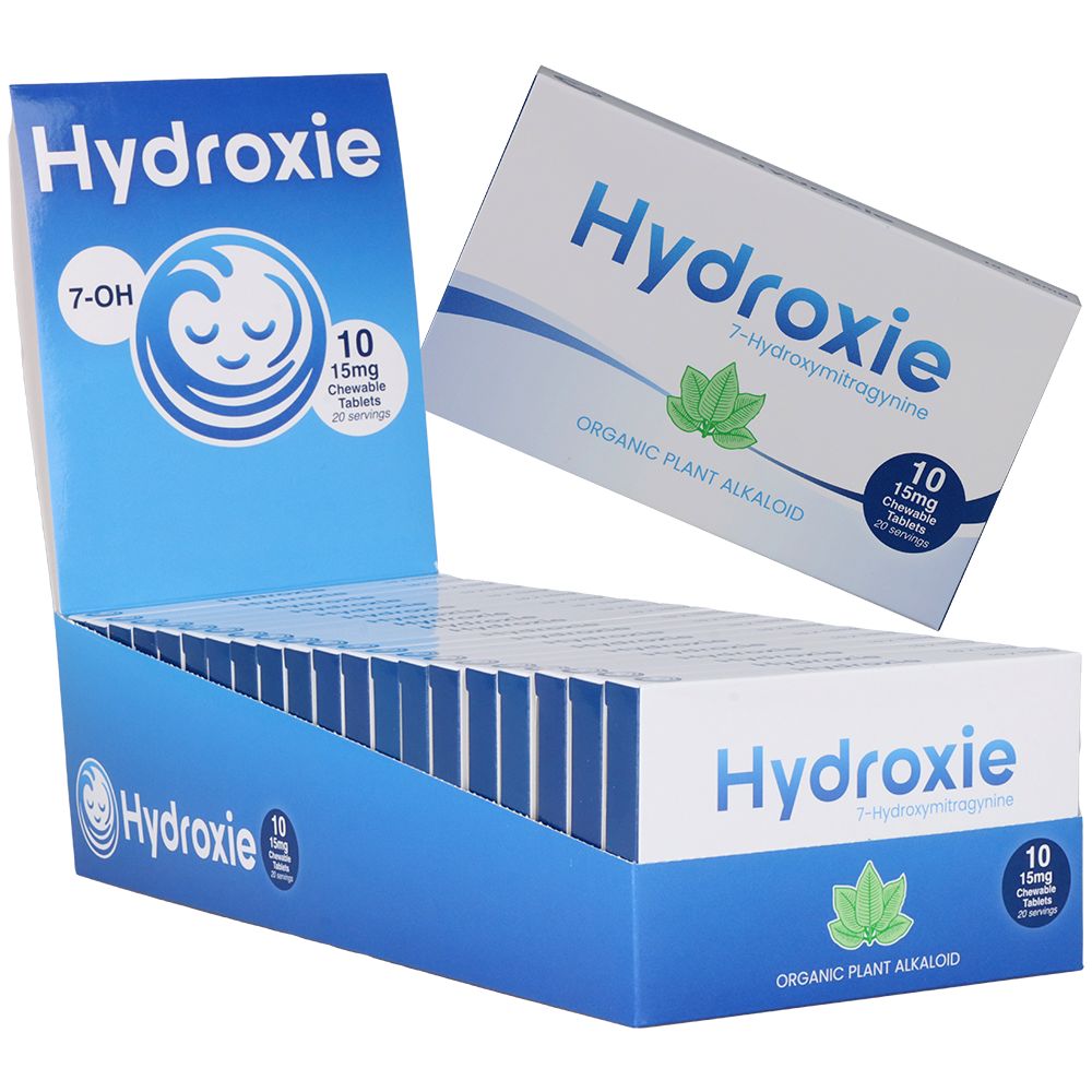 Hydroxie 7-Hydroxymitragynine Tablets | 15mg | 20pk Display - Headshop.com