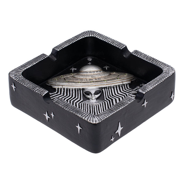 SILVER UFO ASHTRAY SILVER UFO ASHTRAY