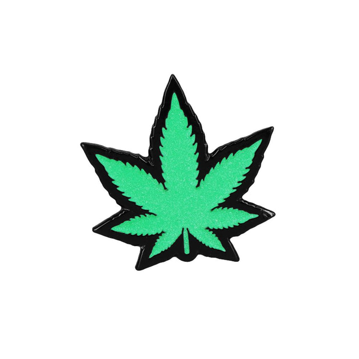 Wood Rocket Hemp Leaf Soft Enamel Lapel Pin - Headshop.com