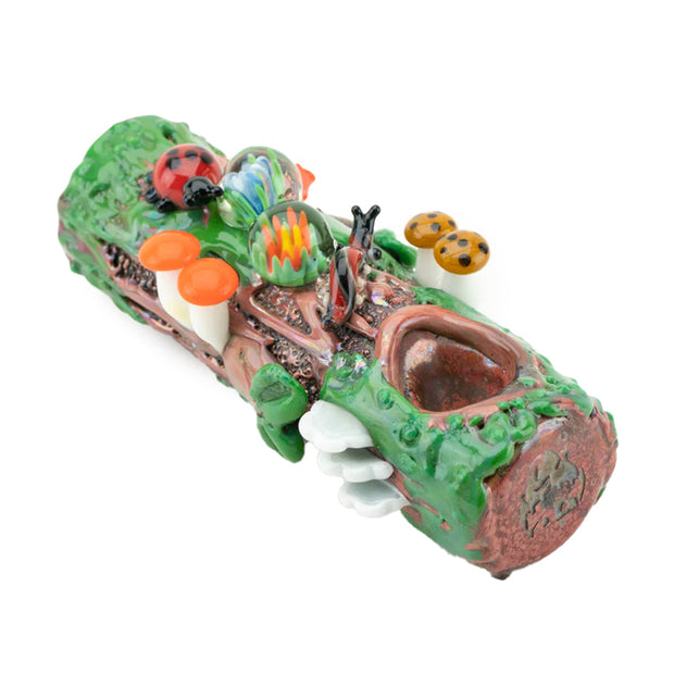 Empire Glass Works Mossy Log Dry Pipe - Headshop.com