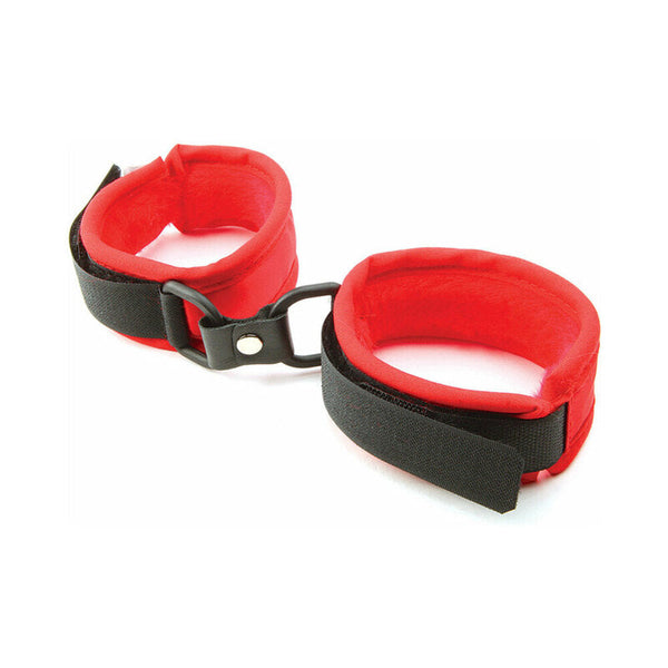 Red Faux Fur Handcuffs Red Faux Fur Handcuffs