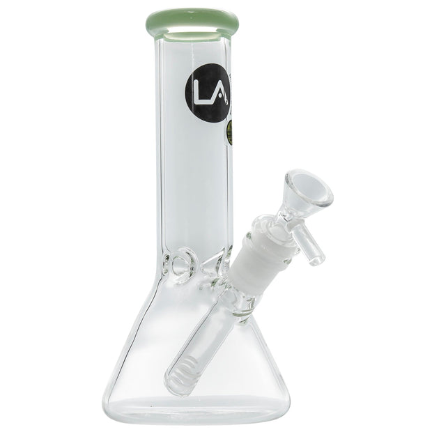 LA Pipes Beaker Bong - Multiple Colors - 8" - Headshop.com