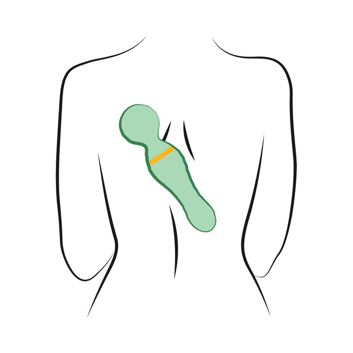 You2Toys Glow-in-the-Dark Wand Vibrator - Headshop.com