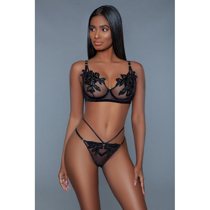 BeWicked Evangeline Set Black S/M - Headshop.com