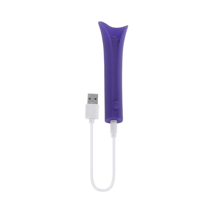 Evolved Full Coverage Rechargeable Bullet Silicone Purple - Headshop.com
