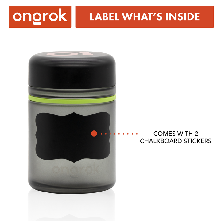 Ongrok 500ml Child Resistant Jars, 2 pack - Headshop.com