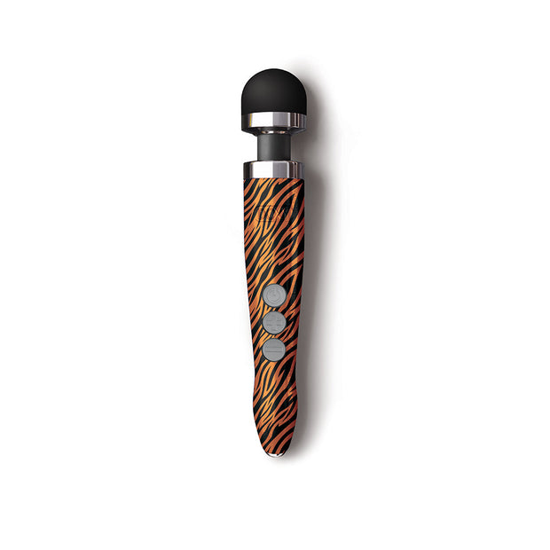 Doxy Die Cast 3R Rechargeable Compact Wand Vibrator Tiger - Headshop.com