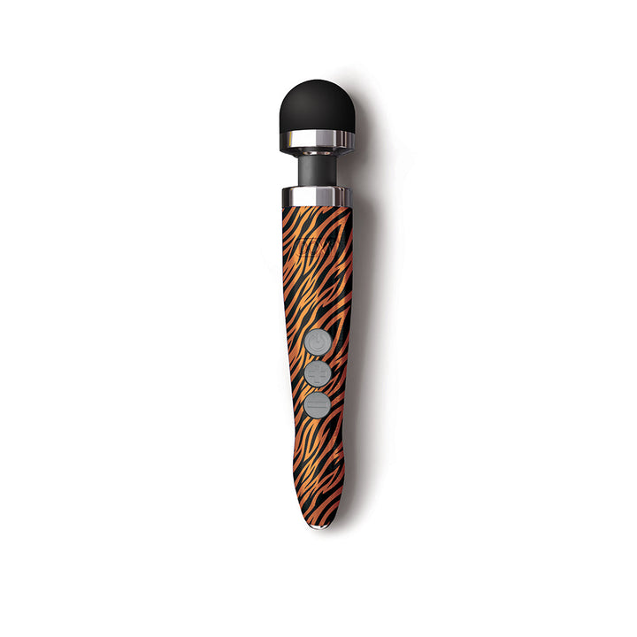 Doxy Die Cast 3R Rechargeable Compact Wand Vibrator Tiger - Headshop.com