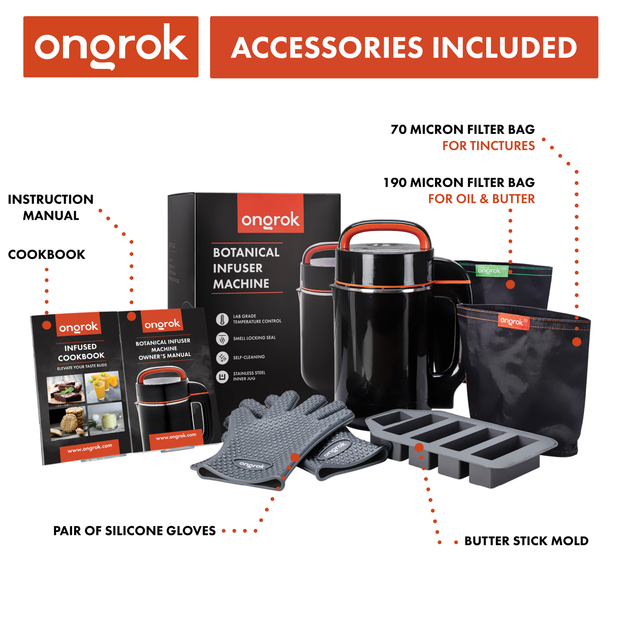 Ongrock Large (Full-Size) Botanical Infuser Machine and Kit - Headshop.com