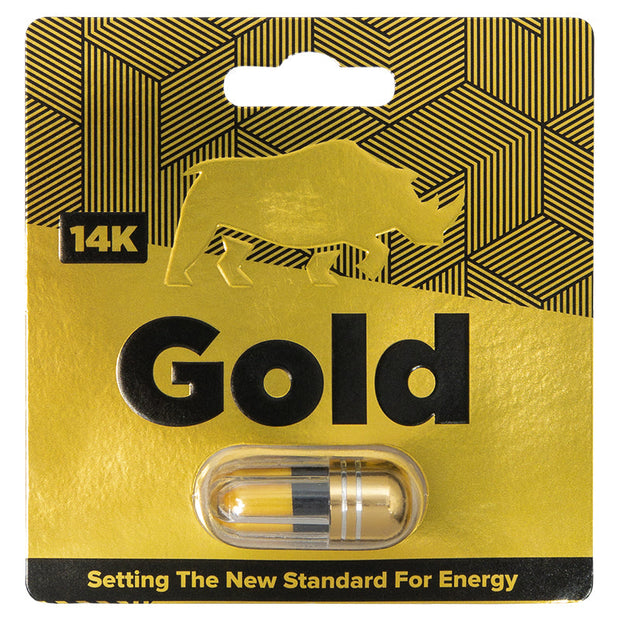 Rhino 14K Gold 1ct - Headshop.com