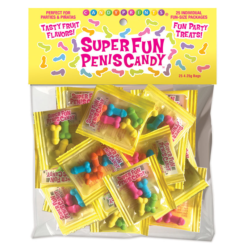 Super Fun Penis Candy, Bag Of 25 - Headshop.com